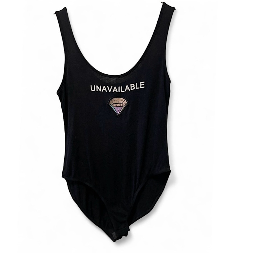 Unavailable Black Women's Bodysuit